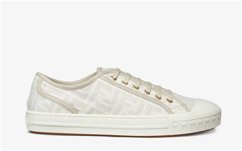 fendi sneakers wit|Fendi tech knit sneakers.